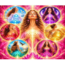 Colección Mujer Power: 6 Mesas Radiónicas para tu Soberanía